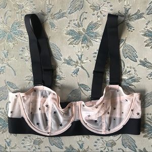 DKNY Sheer Stars Convertible Strapless Bra | 34B